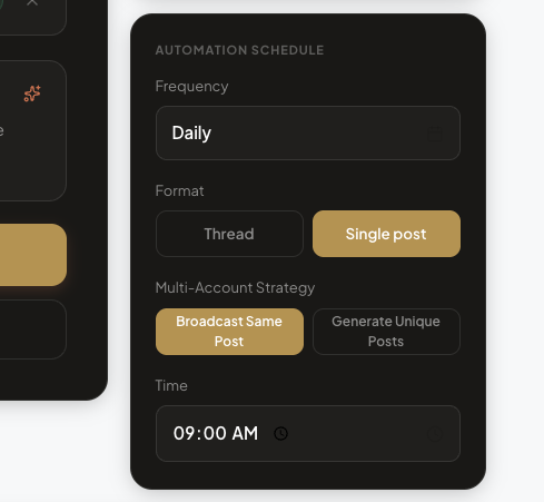 Scheduling & Publishing
